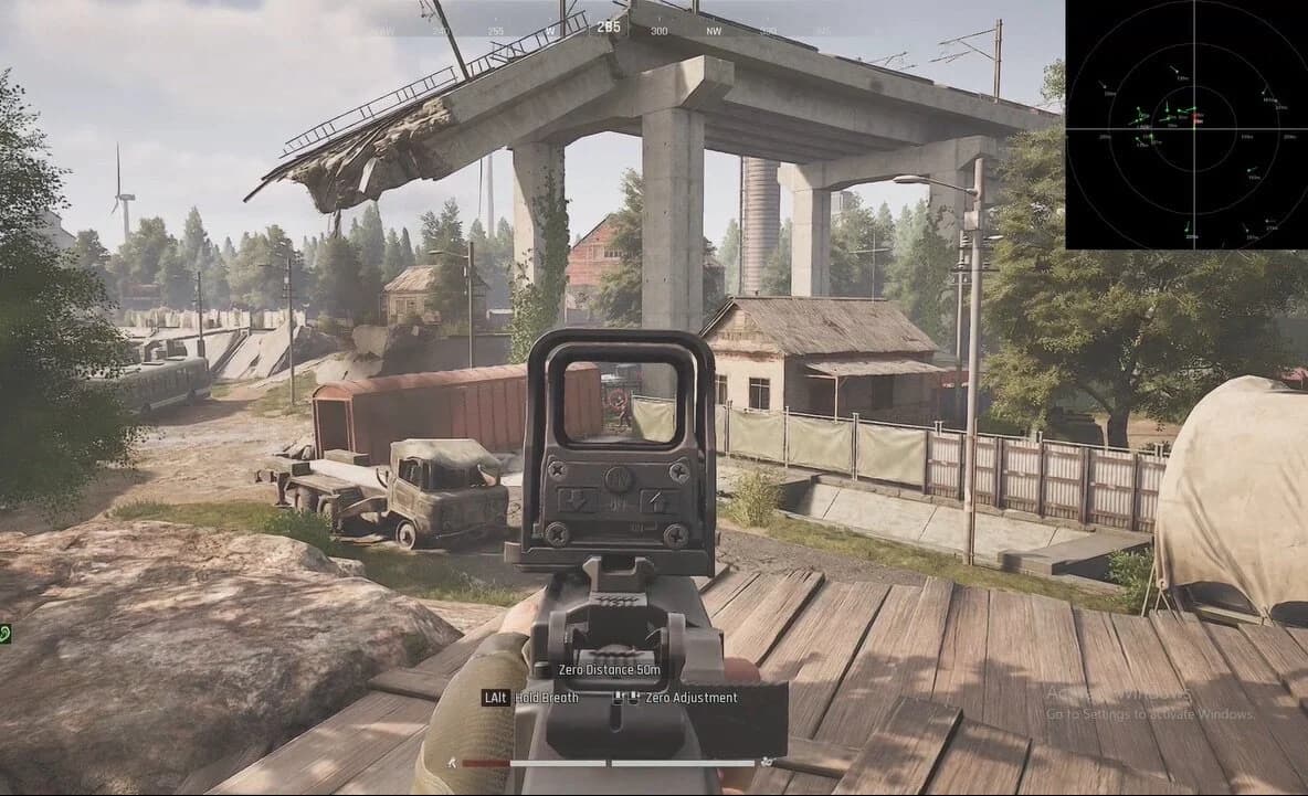 Aim + Radar